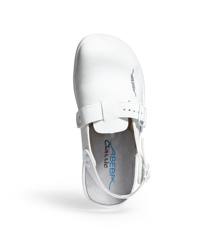 ABEBA-Classic-SB-Damen- u. Herrensicherheitsclog, wei
