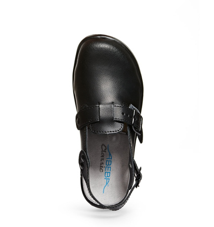 ABEBA-Classic-SB-Damen- u. Herrensicherheitsclog, schwarz