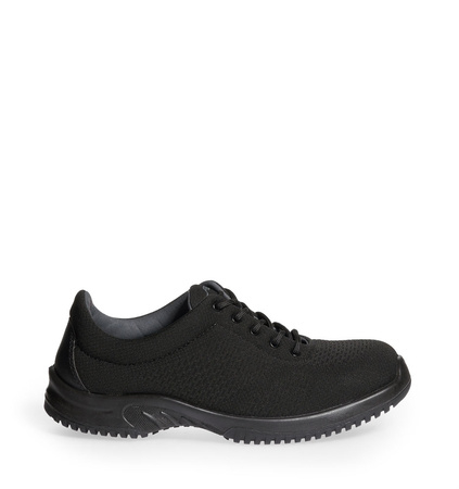ABEBA-Uni6-S3-Damen- u. Herrensicherheitshalbschuhe, schwarz