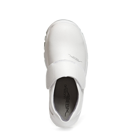 ABEBA-Anatom-S2-Damen- u. Herren-Sicherheits-Arbeits-Berufs-Slipper, wei