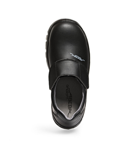 ABEBA-Anatom-S2-Damen- u. Herren-Sicherheits-Arbeits-Berufs-Slipper, schwarz