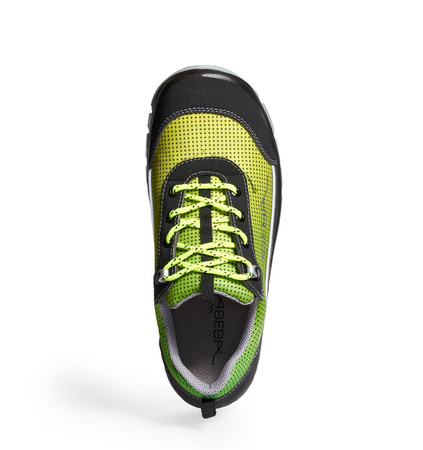 ABEBA-Anatom-S3-Damen- u. Herrensicherheitshalbschuhe, gelb/grn