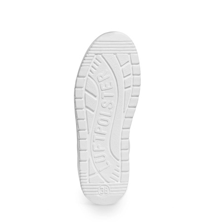 ABEBA-Air-Cushion-O1-Damen- u. Herren-Sicherheits-Arbeits-Berufs-Slipper, wei