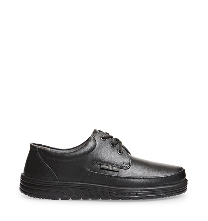 ABEBA-Air-Cushion-O2-Damen- u. Herren-Arbeits-Berufs-Schuhe, schwarz