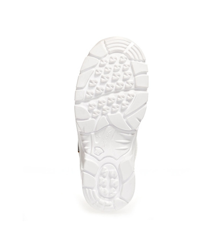 ABEBA-Anatom-S1-Damen- u. Herren-Sicherheits-Arbeits-Berufs-Schuhe, Halbschuhe, wei