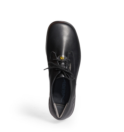 ABEBA-SERVICE-O1-Damenschnrschuhe, ESD, schwarz