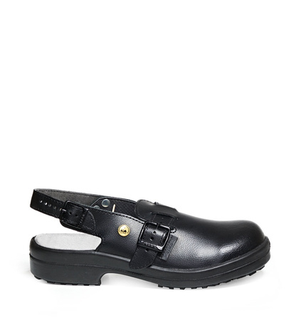 ABEBA-Classic-SB-Damen- u. Herrensicherheitsclog, ESD, schwarz