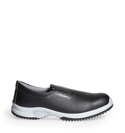 ABEBA-UNI6-S3-ESD-Damen-und Herrenslipper, schwarz
