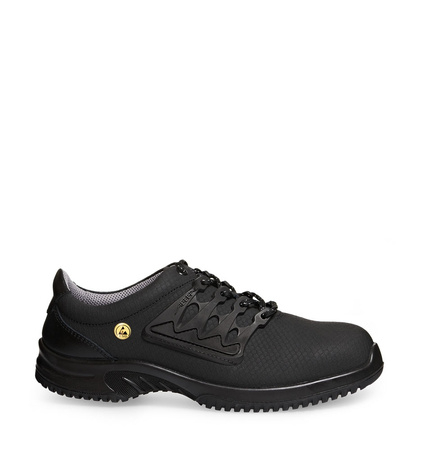 ABEBA-Uni6-S3-Damen- u. Herrensicherheitshalbschuhe, ESD, schwarz