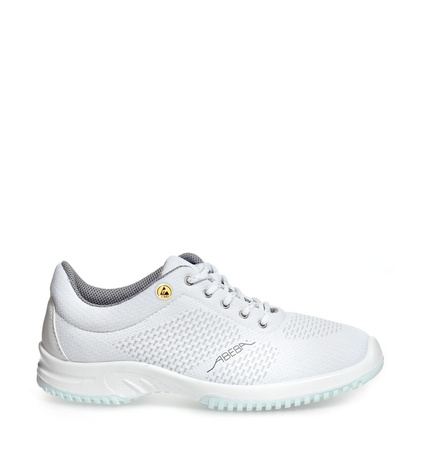 ABEBA-Uni6-S2-Damen- u. Herrensicherheitshalbschuhe, ESD, wei