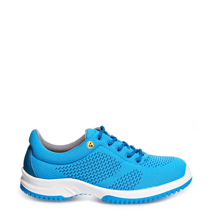 ABEBA-Uni6-S2-Damen- u. Herrensicherheitshalbschuhe, ESD, blau
