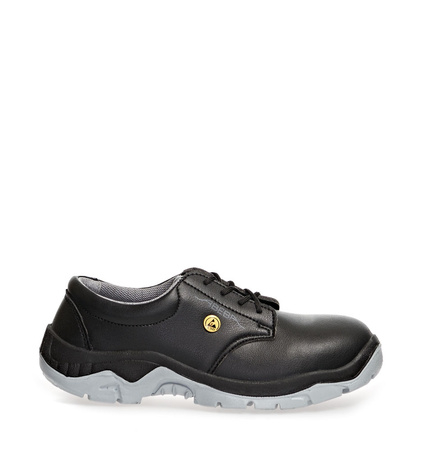 ABEBA-Anatom-S2-Damen- u. Herrensicherheitshalbschuhe, ESD, schwarz