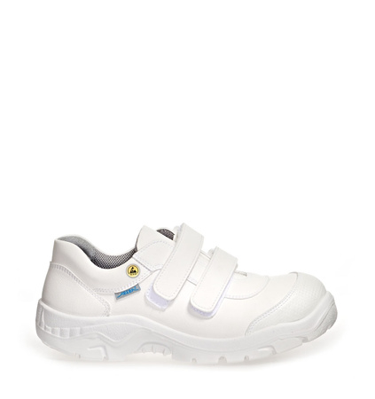 ABEBA-Anatom-S2-Damen- u. Herrensicherheitshalbschuhe, ESD, wei