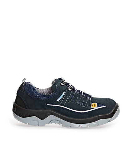 ABEBA-Anatom-S1-Damen- u. Herrensicherheitshalbschuhe, ESD, marine