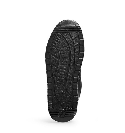 ABEBA-Air Cushion-O1-Herrenslipper, ESD, schwarz
