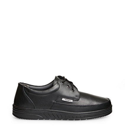 ABEBA-Air Cushion-O2-Damen- u. Herrenberufsschuhe, ESD, schwarz