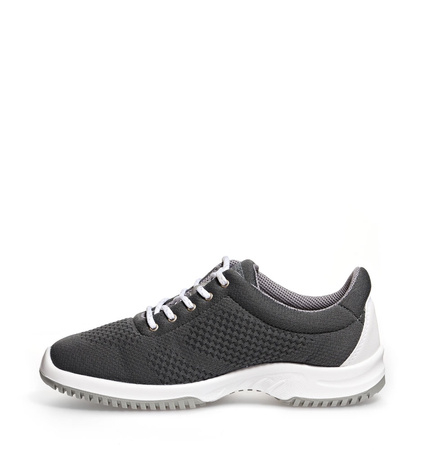 ABEBA-UNI6-O1-Damen und Herrenschnrschuhe, ESD, anthrazit
