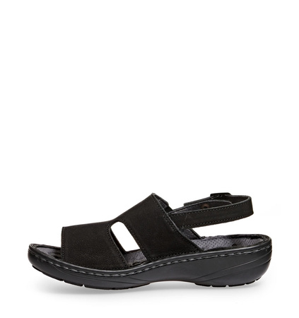ABEBA-Reflexor Comfort-OB-Damensandale, ESD, schwarz