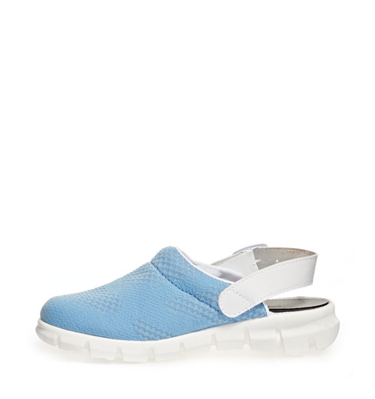 ABEBA-DYNAMIC-OB-Damen-und Herrenclog, ESD, hellblau