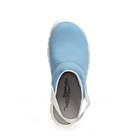 ABEBA-DYNAMIC-OB-Damen-und Herrenclog, ESD, hellblau