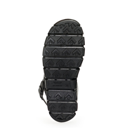 ABEBA-Dynamic-OB-A-micro-Damen- und Herrenclog, ESD, schwarz/gelb
