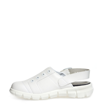 ABEBA-Dynamic-OB-A-micro-Damen- und Herrenclog, ESD, wei