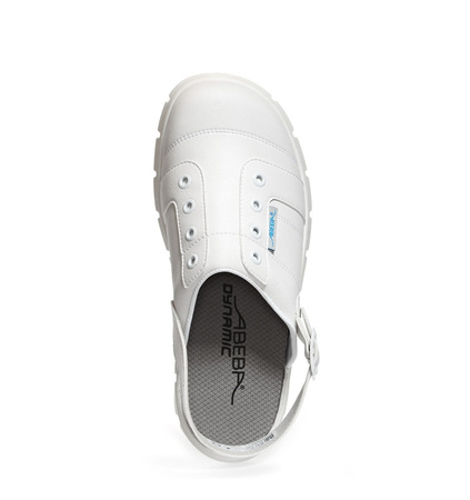 ABEBA-Dynamic-OB-A-micro-Damen- und Herrenclog, ESD, wei