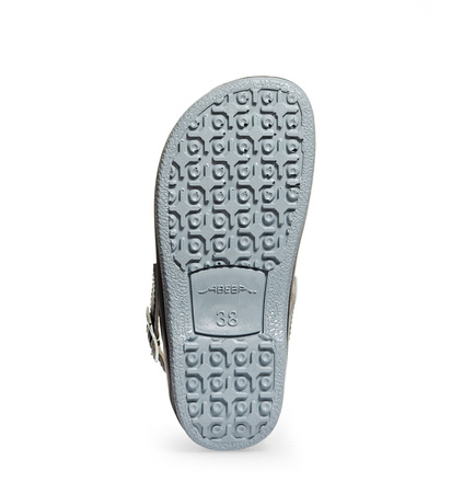 ABEBA-Arrow-OB-Damen- und Herrenclog, ESD, schwarz
