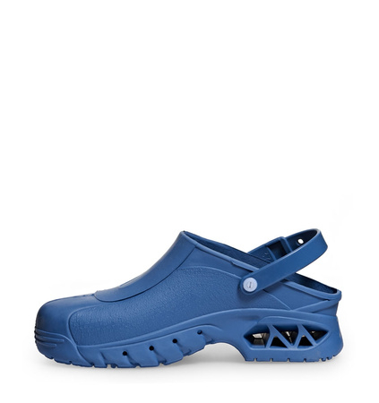 ABEBA-OB-Damen- und Herrenclog, ESD, Autoklavierbar, blau