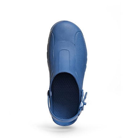 ABEBA-OB-Damen- und Herrenclog, ESD, Autoklavierbar, blau