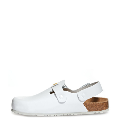 ABEBA-Nature-OB-Damen- u. Herrenclog, ESD, wei