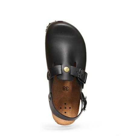 ABEBA-Nature-OB-Damen- u. Herrenclog, ESD, schwarz