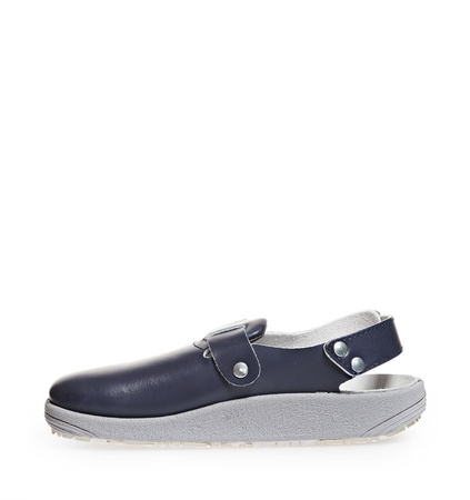 ABEBA-Rubber-OB-Damen- und Herrenclog, ESD, marine
