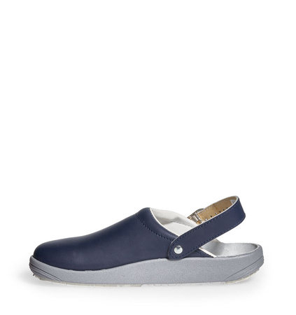 ABEBA-Rubber-OB-Damen- und Herrenclog, ESD, marine