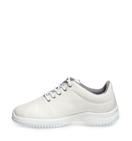 ABEBA-UNI6-O2-Damen-und Herrenschnrhalbschuhe, wei