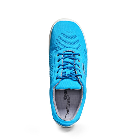 ABEBA-UNI6-O1-Damen-und Herrenschnrhalbschuhe, hellblau