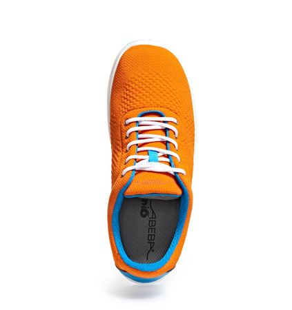 ABEBA-UNI6-O1-Damen und Herrenschnrschuhe, orange