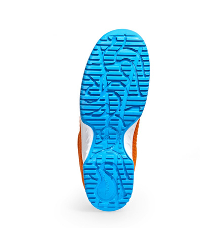 ABEBA-UNI6-O1-Damen und Herrenschnrschuhe, orange