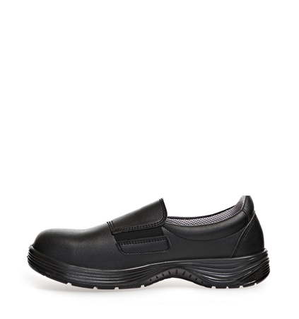 ABEBA-X-LIGHT-S2-Damen-und Herrensicherheitsslipper, schwarz