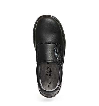 ABEBA-X-LIGHT-S2-Damen-und Herrensicherheitsslipper, schwarz