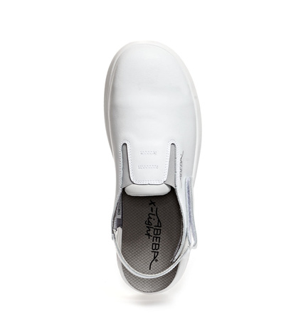 ABEBA-X-LIGHT-SB-Damen-und Herrenclogs, wei