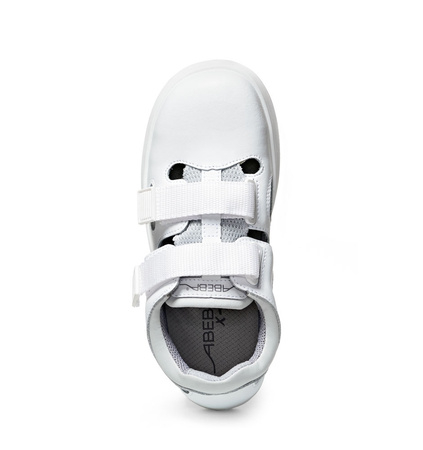 ABEBA-X-LIGHT-S1-Damen-und Herrensandale, wei