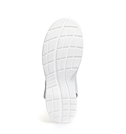 ABEBA-X-LIGHT-S1-Damen-und Herrensandale, wei