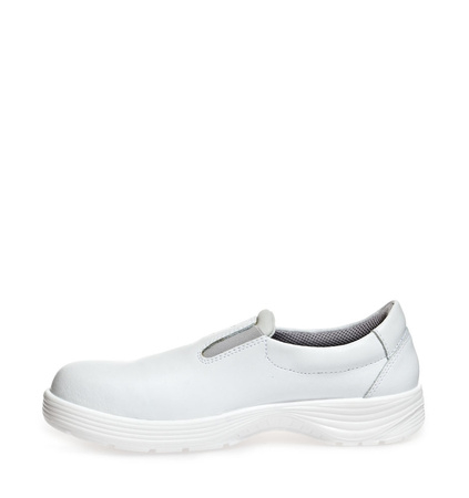 ABEBA-X-LIGHT-S2-Damen-und Herrensicherheitsslipper, wei