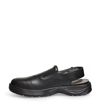 ABEBA-X-LIGHT-SB-Damen-und Herrenclogs, schwarz