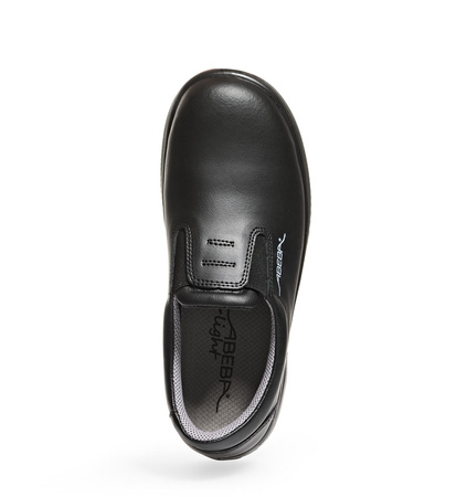 ABEBA-X-LIGHT-S2-Damen-und Herrenslipper, schwarz