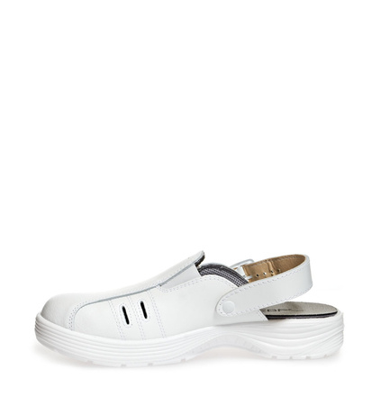 ABEBA-X-LIGHT-SB-Damen-und Herrenclogs, wei