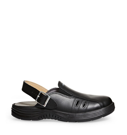 ABEBA-X-LIGHT-SB-Damen-und Herrenclogs, schwarz