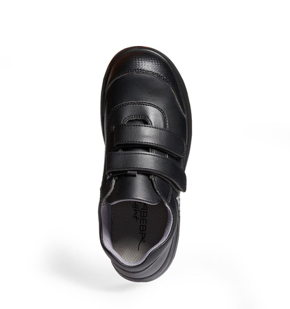 ABEBA-X-LIGHT-S2-Damen-und Herrenklettschuh, schwarz
