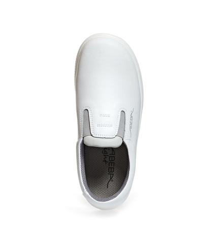 ABEBA-X-LIGHT-O2-Damen-und Herrenslipper, wei